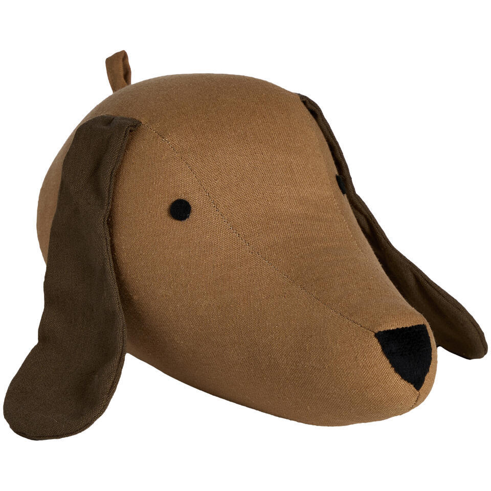 Wanddecoratie Teckel Bruin