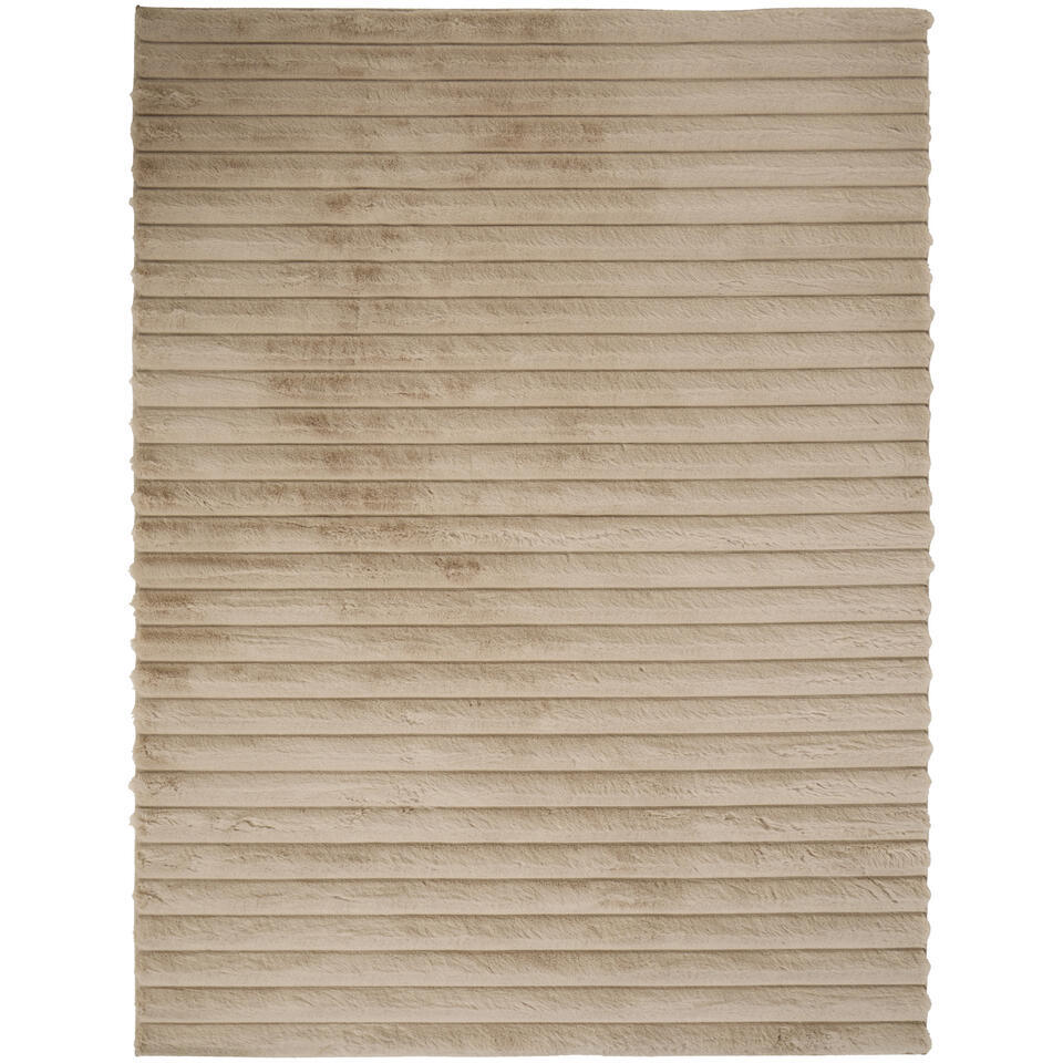 Vloerkleed Foxy Streep Taupe