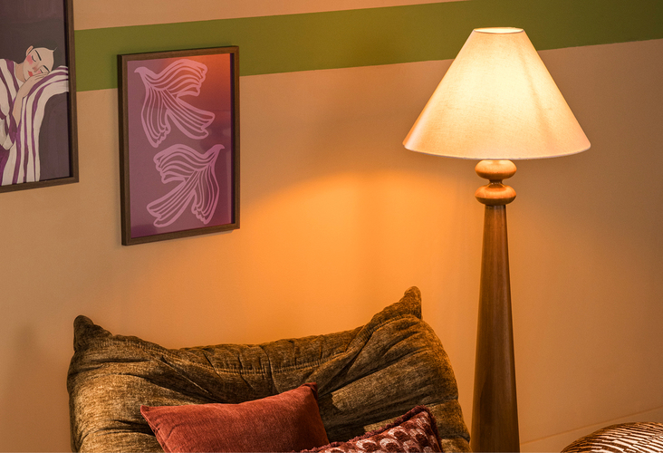 Statement vloerlamp