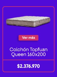 Colchón Topfuan 160x200