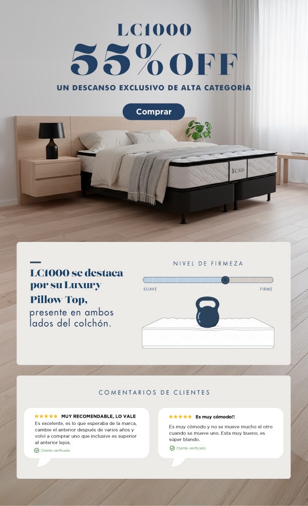 55% OFF en Lc 1000