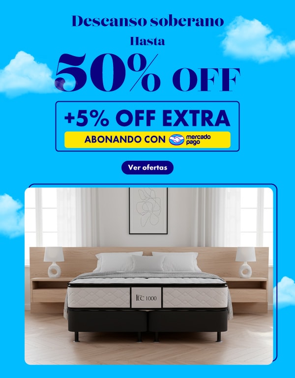 Hasta 50%