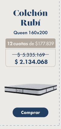 Colchón Rubí Queen 160x200