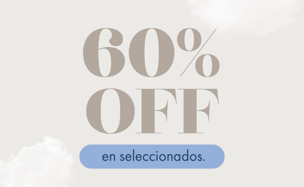 60% OFF en seleccionados