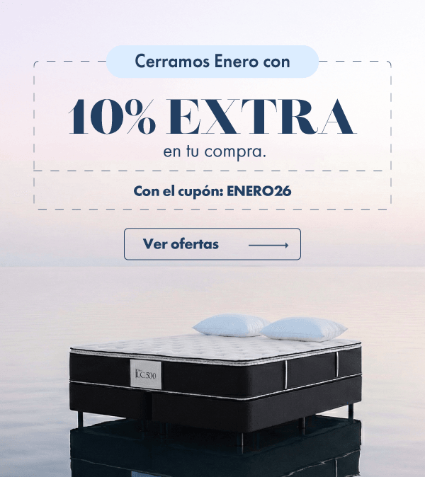 Cerramos Enero con 10% EXTRA en tu compra
