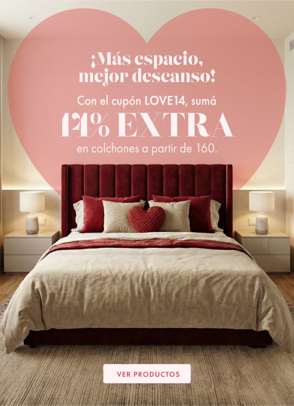 14% EXTRA en medidas a partir de 160.