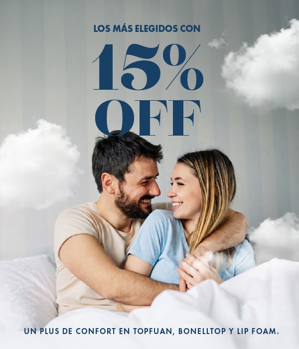 15% OFF en los más elegidos