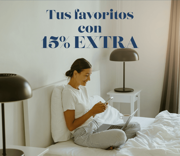 15% OFF en los más elegidos