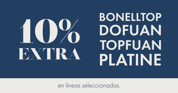 10% EXTRA EN SELECCIONADOS