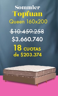 Sommier Topfuan Queen 160x200