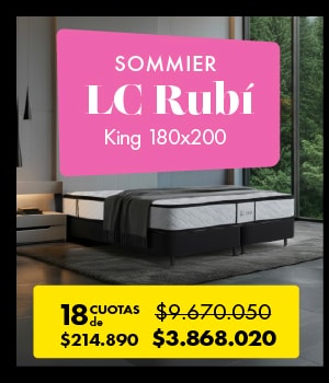 Sommier Lc Rubí 180x200