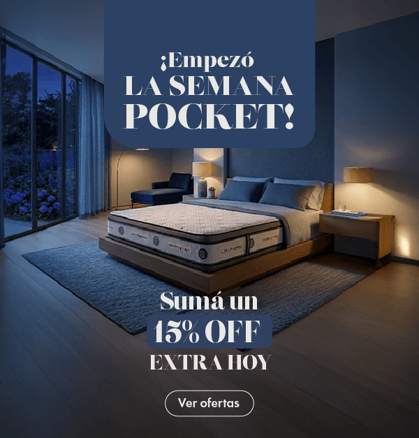 Semana del descanso con 65% OFF