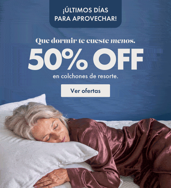 Dale un upgrade a tu descanso con Resortes Pocket CONOCER MÁS