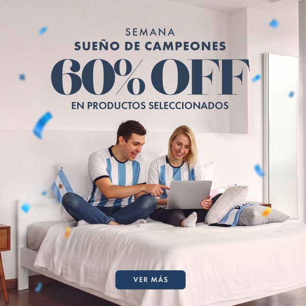 Llevate dos almohadas de regalo CONOCER MÁS