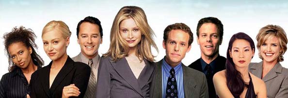 Ally McBeal: The Complete Series (tysk omslag) (30-disc)