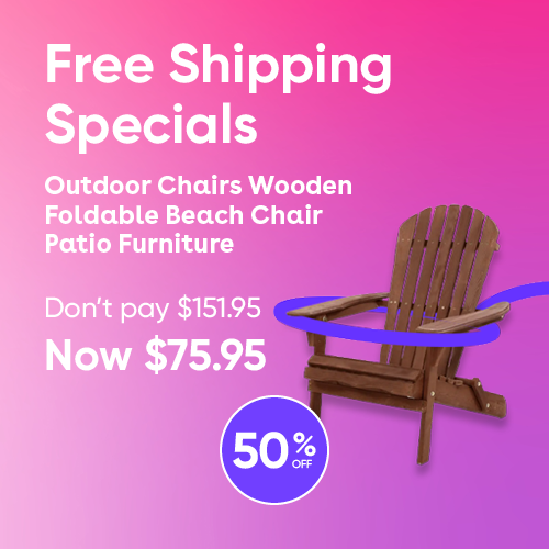 Outdoor wooden chair patio furniture