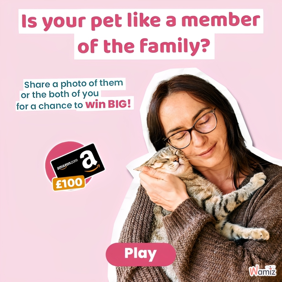 Win a £100 Amazon Voucher – Celebrate International Pet Day