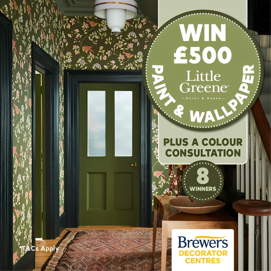 Win £500 of Paint & Wallpaper