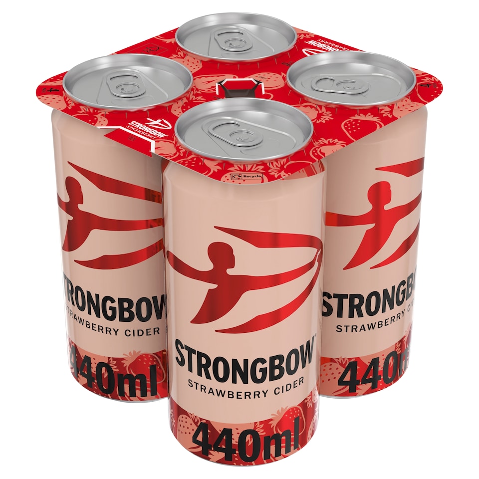 Free Strongbow Strawberry Drinks (Worth £6)