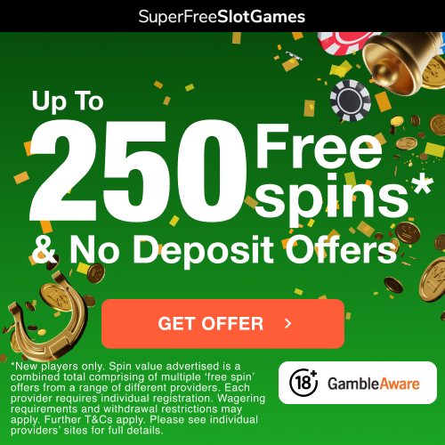 Up to 250 Free Spins