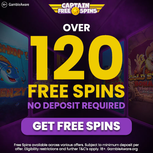 Get Over 120 Free Spins