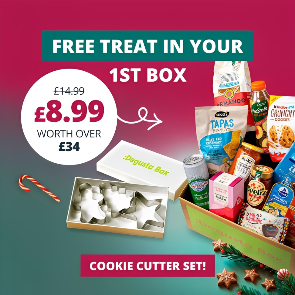 Mystery Food Box + Free Cookie Cutter Set
