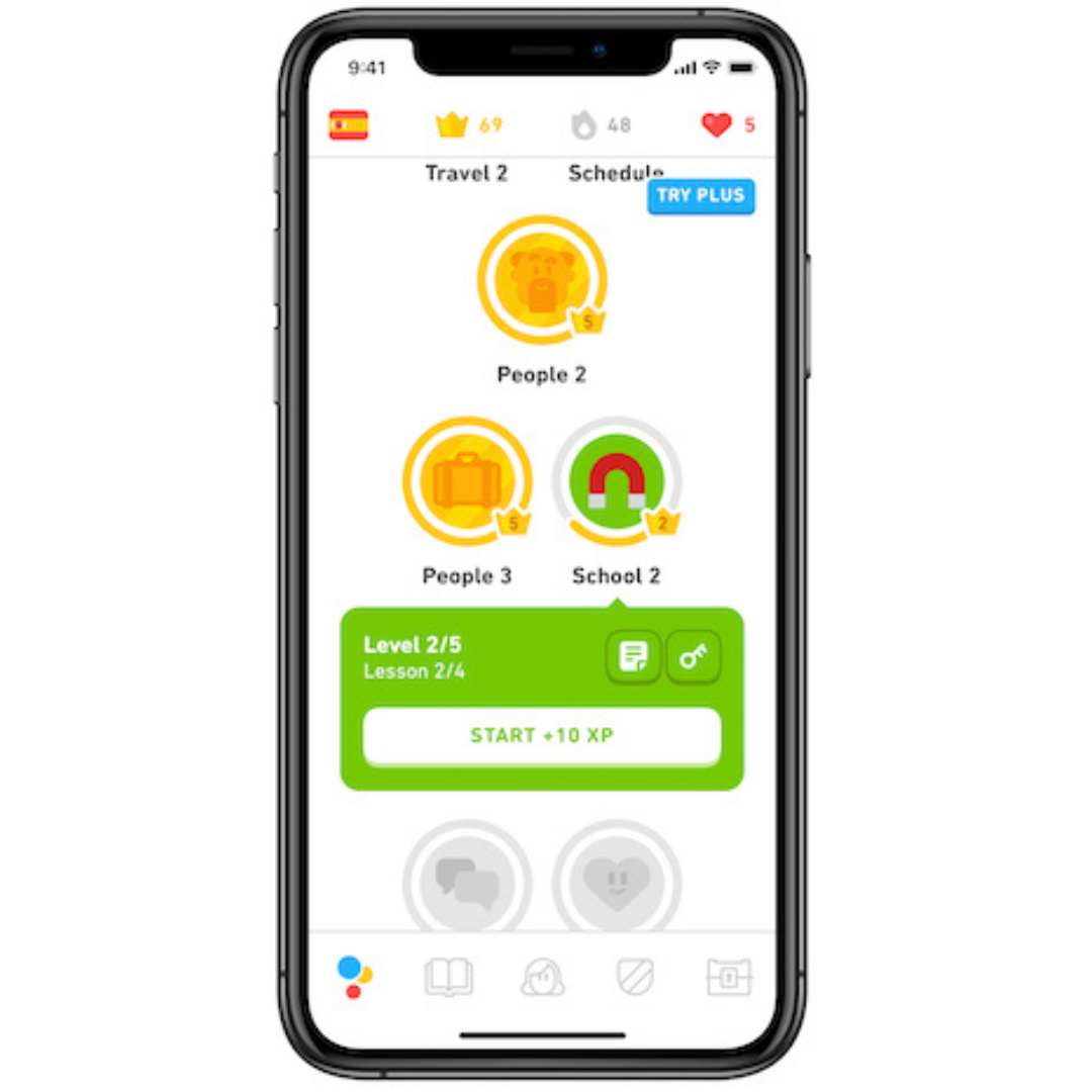 Free Super Duolingo (1 Month)