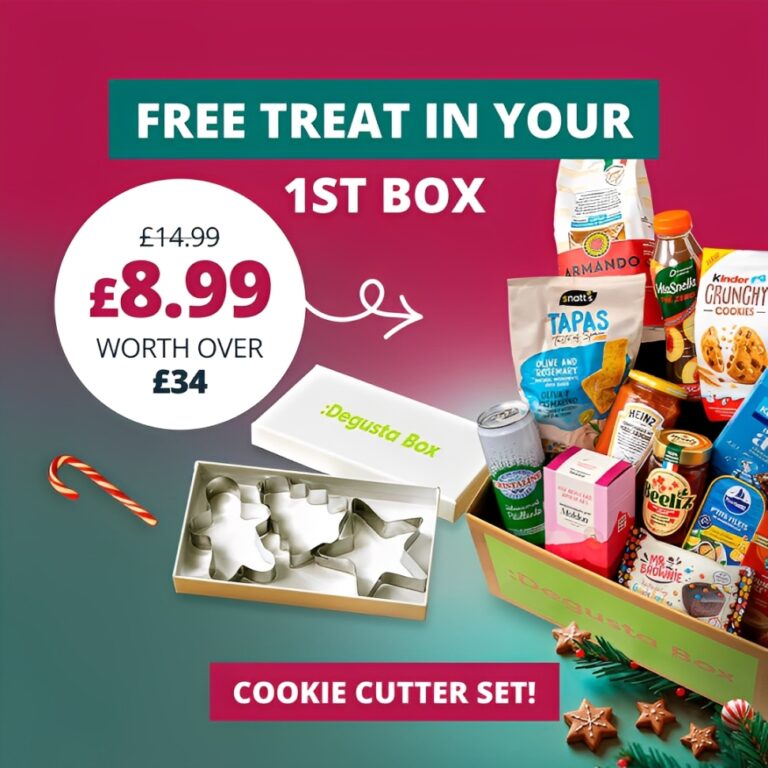 Mystery Food Box + Free Cookie Cutter Set