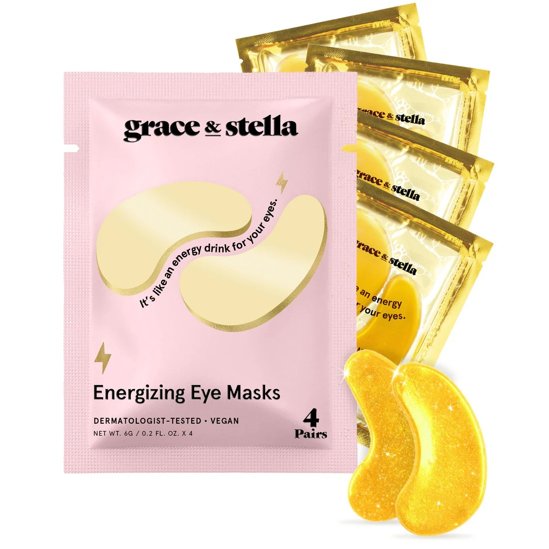 Free Energising Eye Masks (4 Pairs)