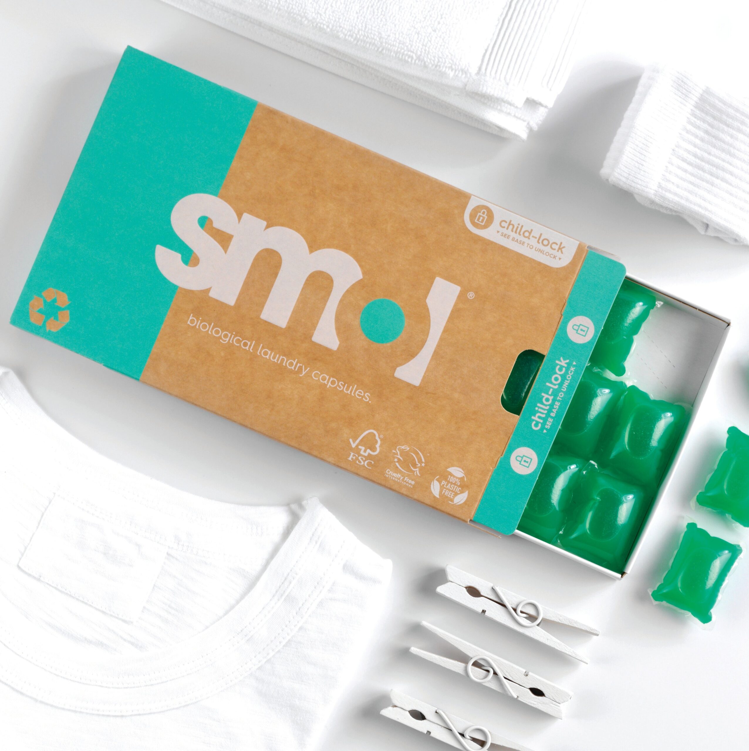 Free Washing Laundry Capsule Box