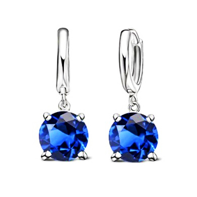 Free Blue Tourmaline Earrings