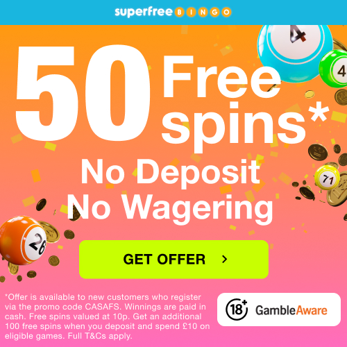 50 Free Bingo Spins