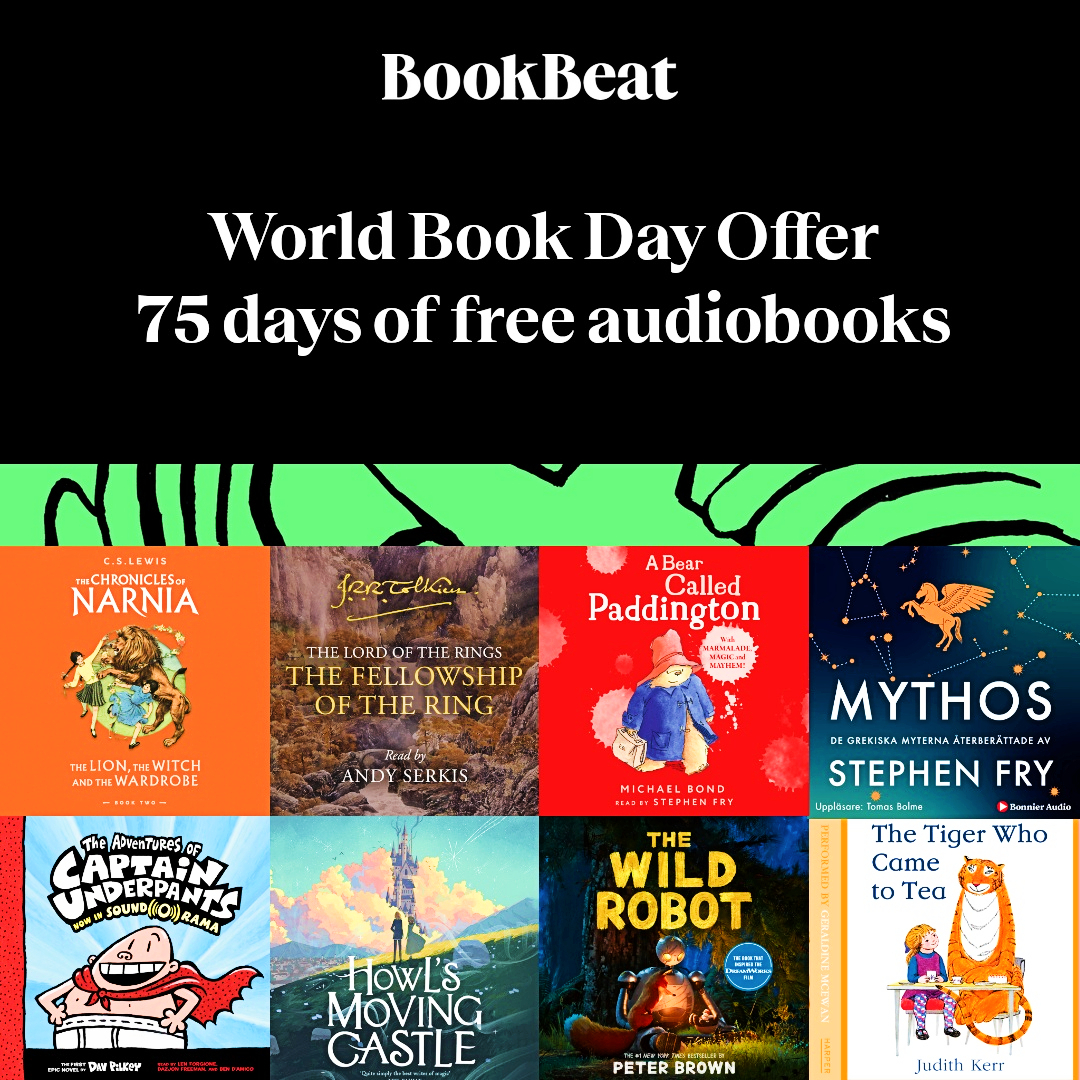 Free Audiobooks For World Book Day