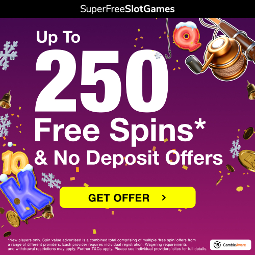 Up to 250 Free Spins