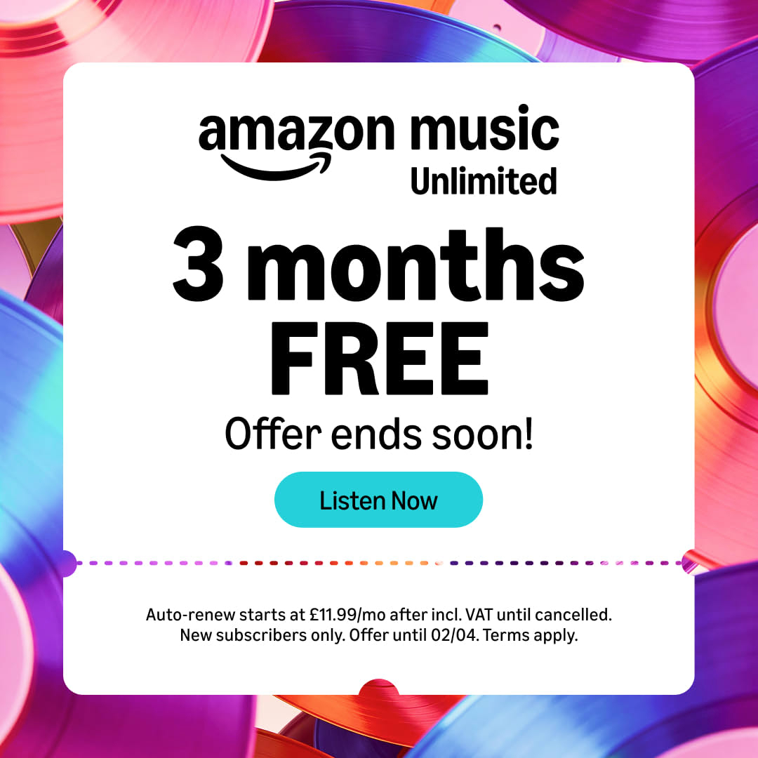 Free 3 Months of Amazon Music
