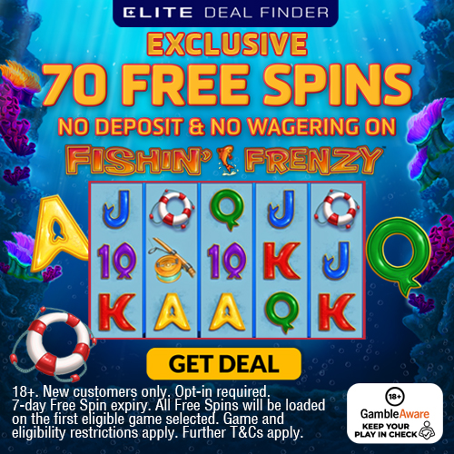 Exclusive 70 Free Spins