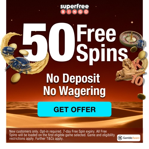 50 Free Bingo Spins