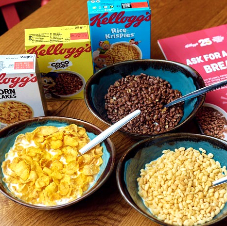 Free Kellogg’s Cereal & Fruit