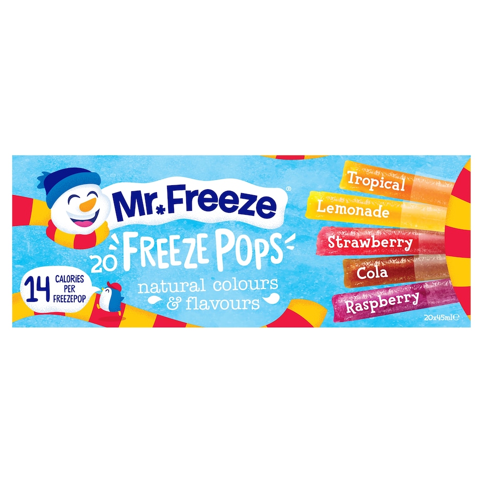Free Mr Freeze Ice Pop