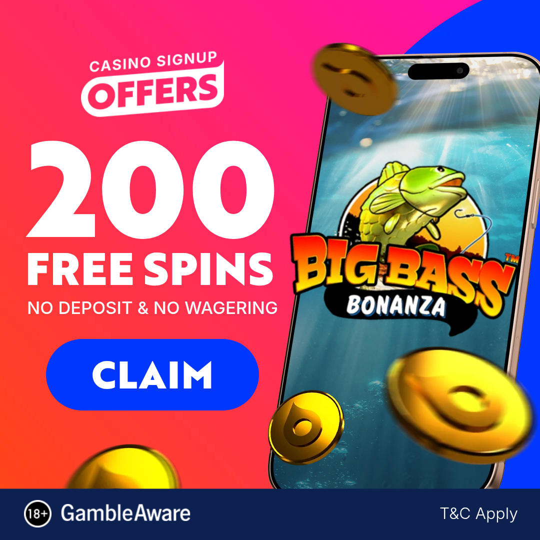 Up To 200 Free Spins