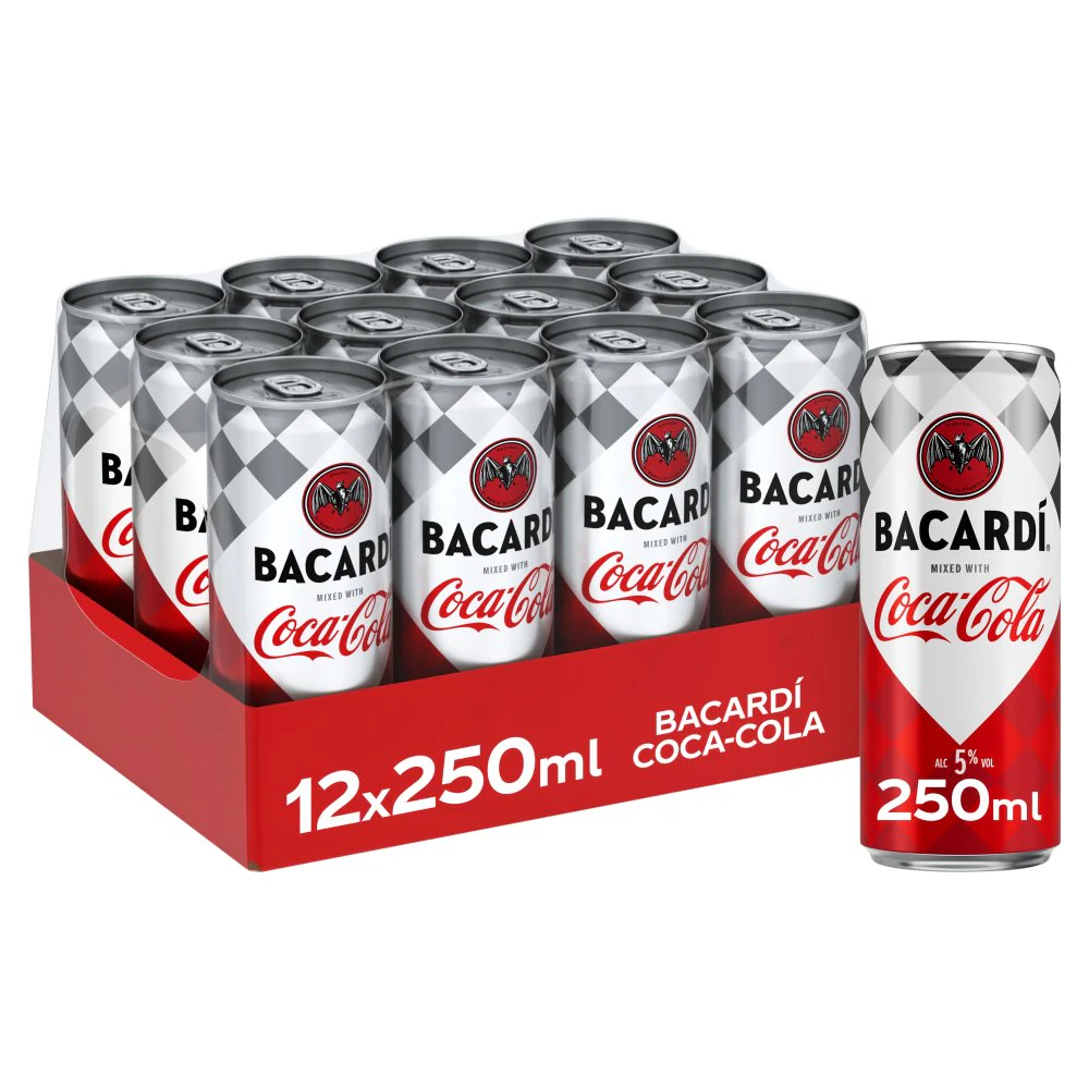 Free Bacardi & Coca‑Cola Case