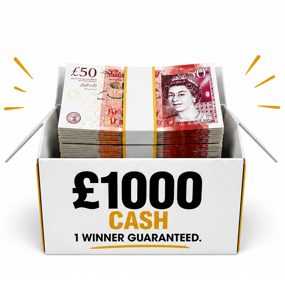 Win £1,000 Cash (Multiple Winners)