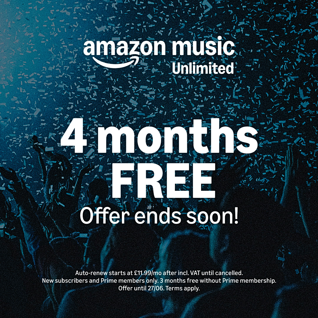 Free 4 Months of Amazon Music