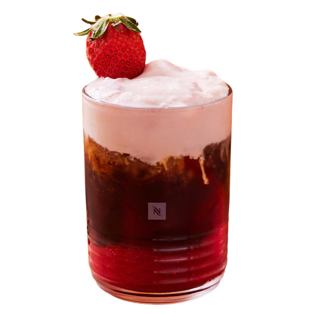 Free Nespresso Strawberry Iced Coffee