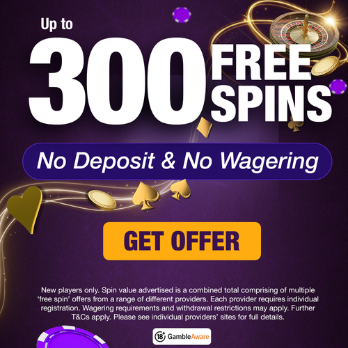 300 Free Spins