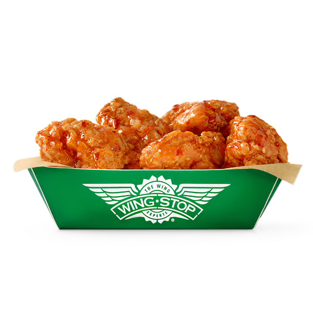 Free 10 Wingstop Chicken Wings & Dip