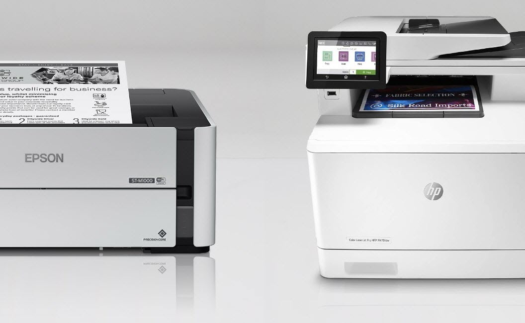 Ink tank printers vs. laser printers