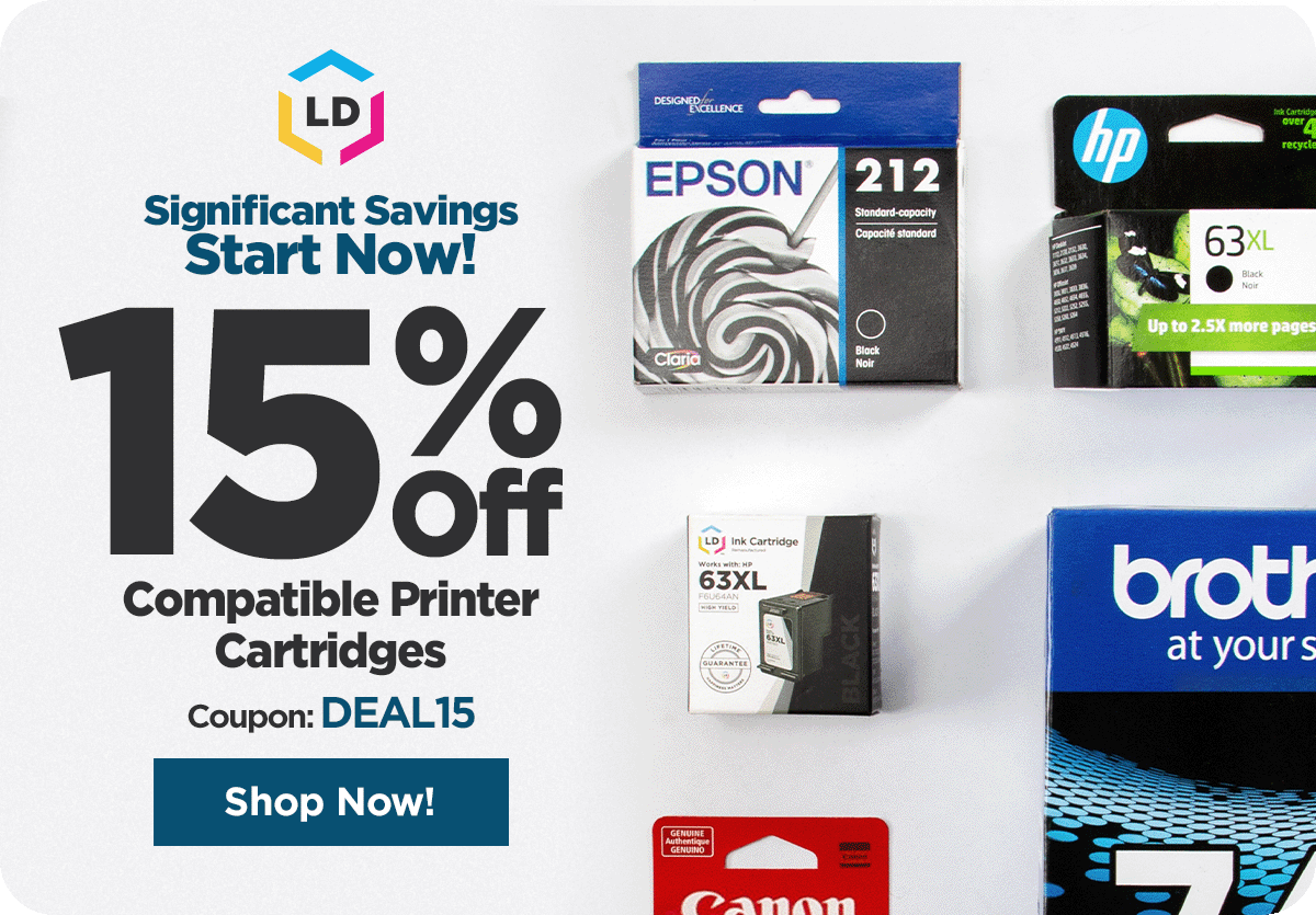 Printer Ink & Toner Sale!