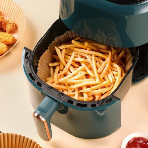 Air fryer sütőpapír, sütőpapír forrólevegős sütőbe kör alakú 16 cm