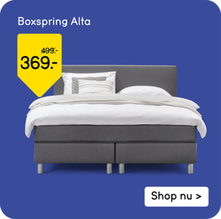 korting op boxspring alta